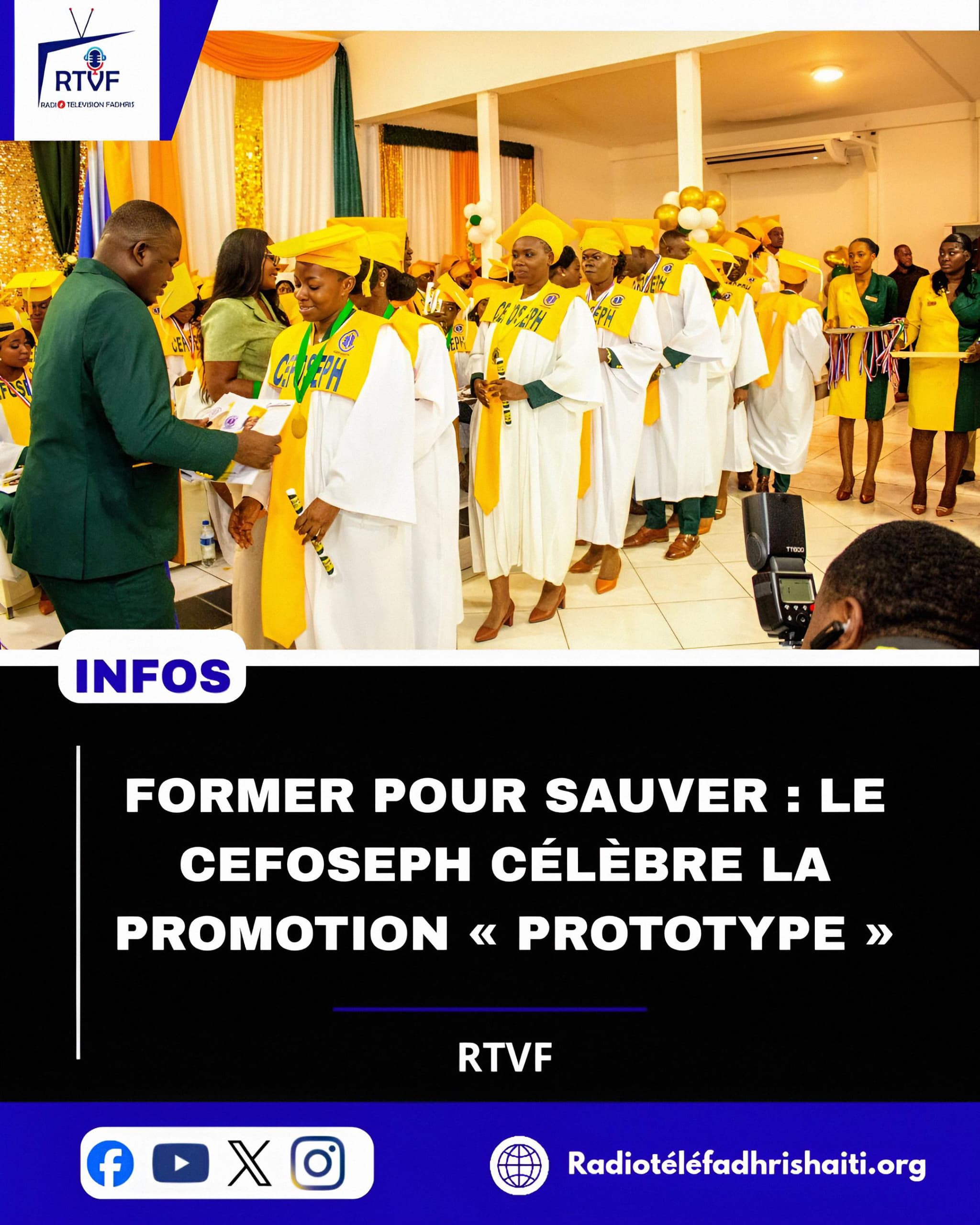 FORMER POUR SAUVER : LE CEFOSEPH CÉLÈBRE LA PROMOTION « PROTOTYPE »